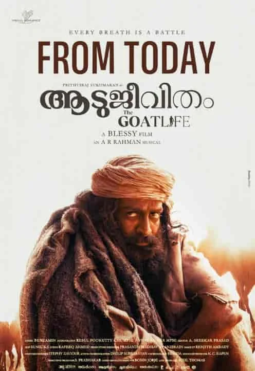 Aadujeevitham - The Goat Life (2024) Malayalam