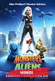 Monsters vs. Aliens (2009) Hindi Dubbed