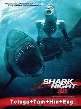 Shark Night (2011) [Telugu + Tamil + Hindi + Eng] Dubbed